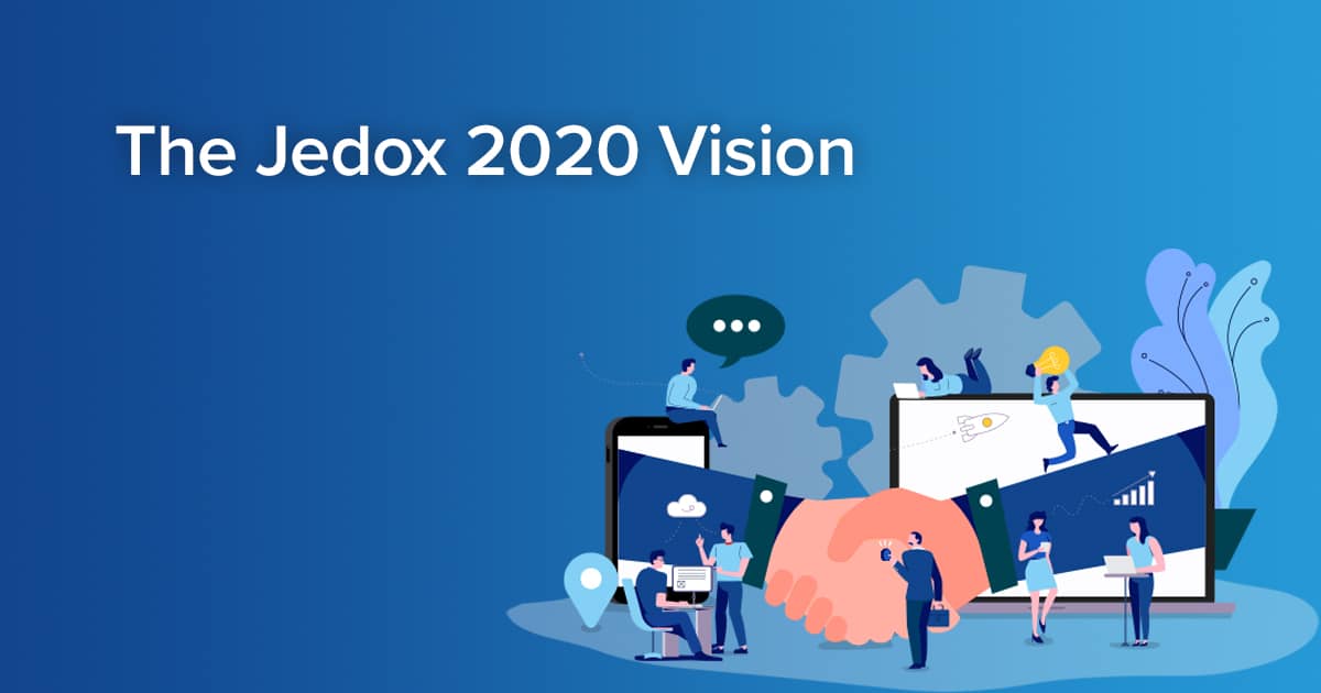 The Jedox 2020 Vision Header