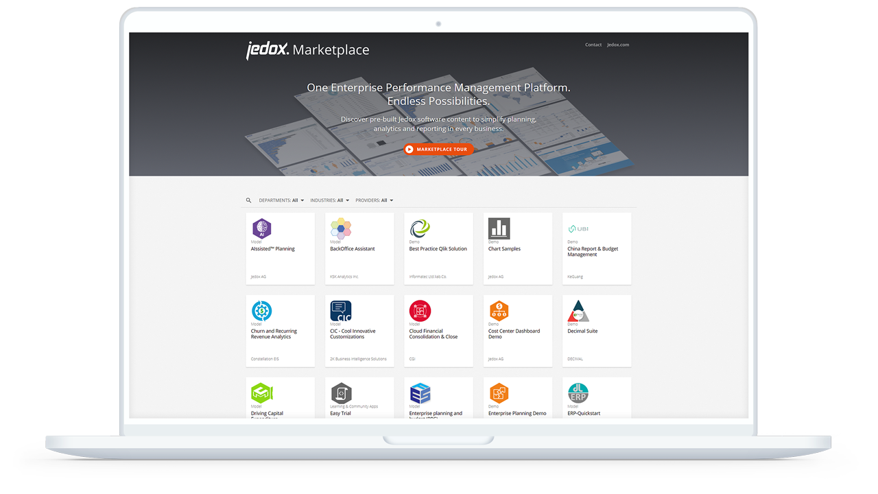 Jedox Marketplace Mockup En Jedox Marketplace Mockup En