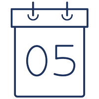 calendar icon jdx blue
