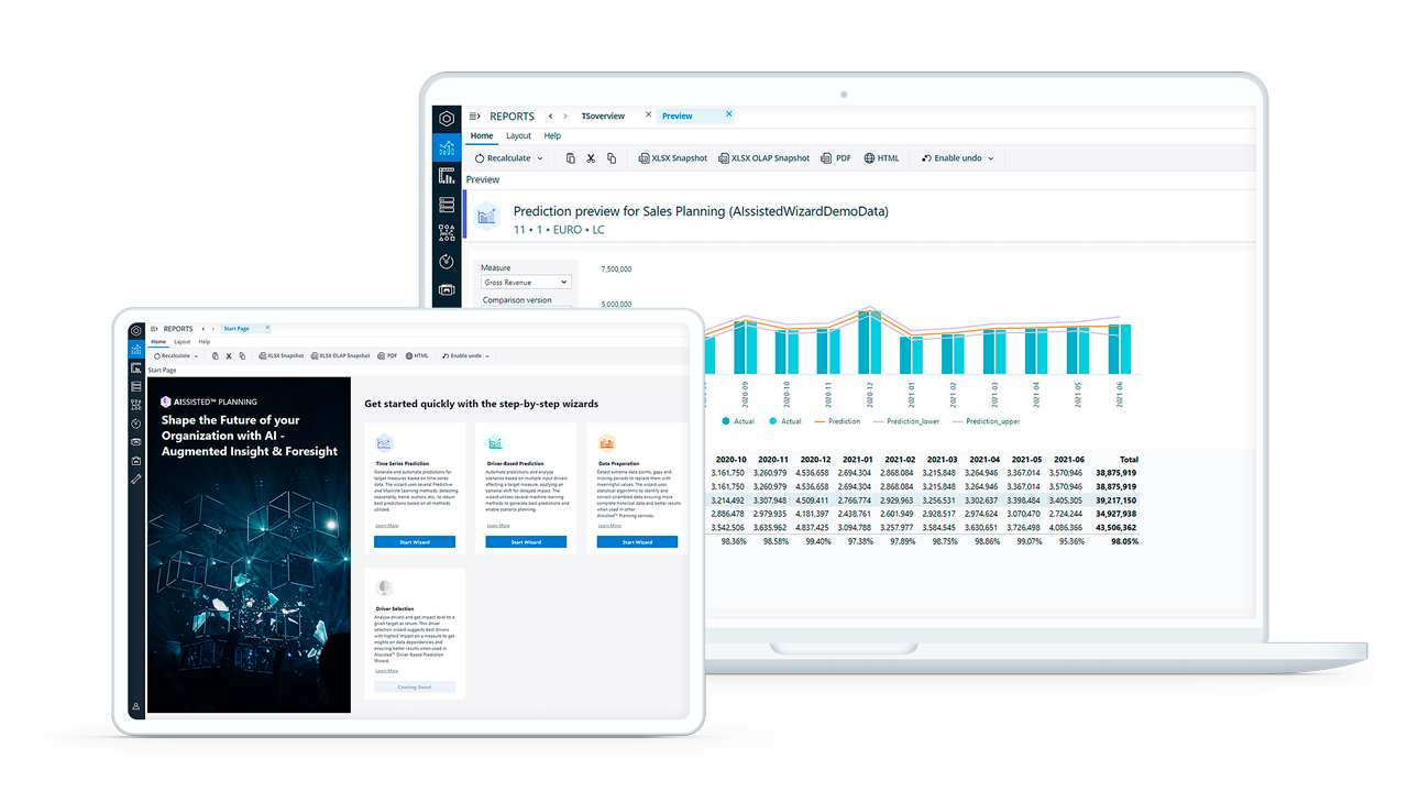 ai smart insights mockup deviceduo