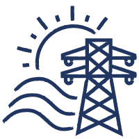 energy icon jdx blue