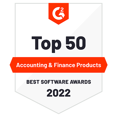 Badge g2 top50 accounting finance products