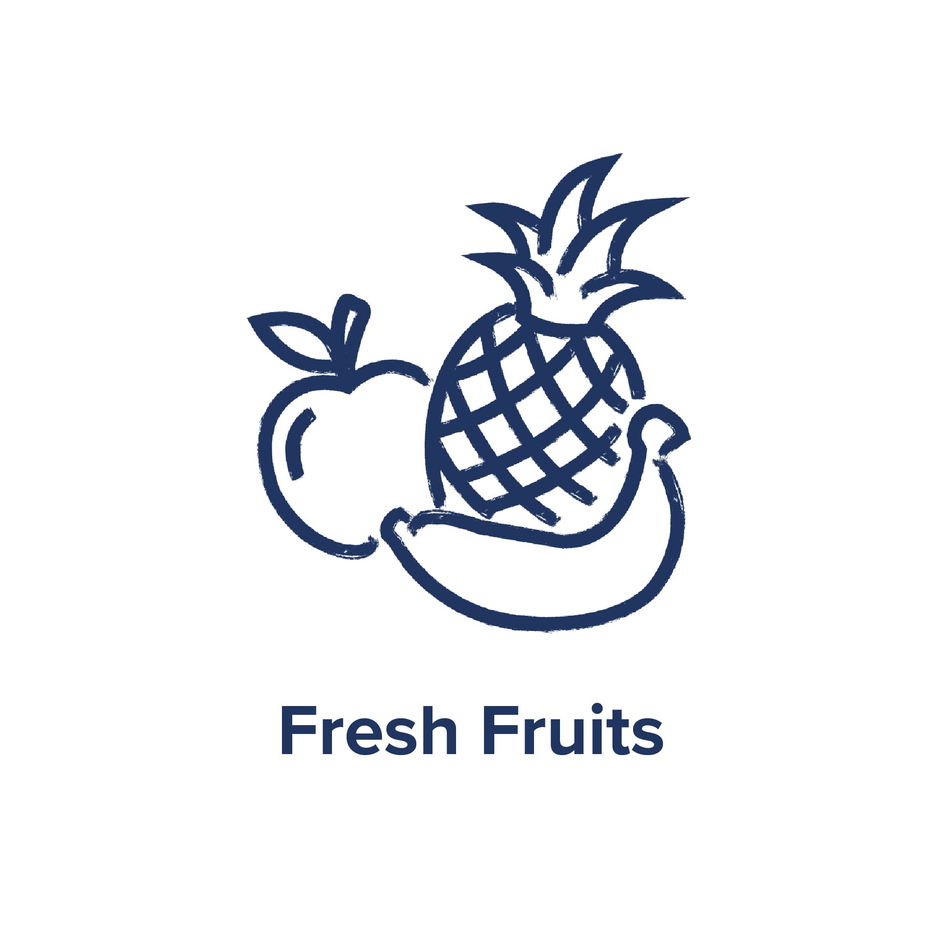fresh fruits jdx en white