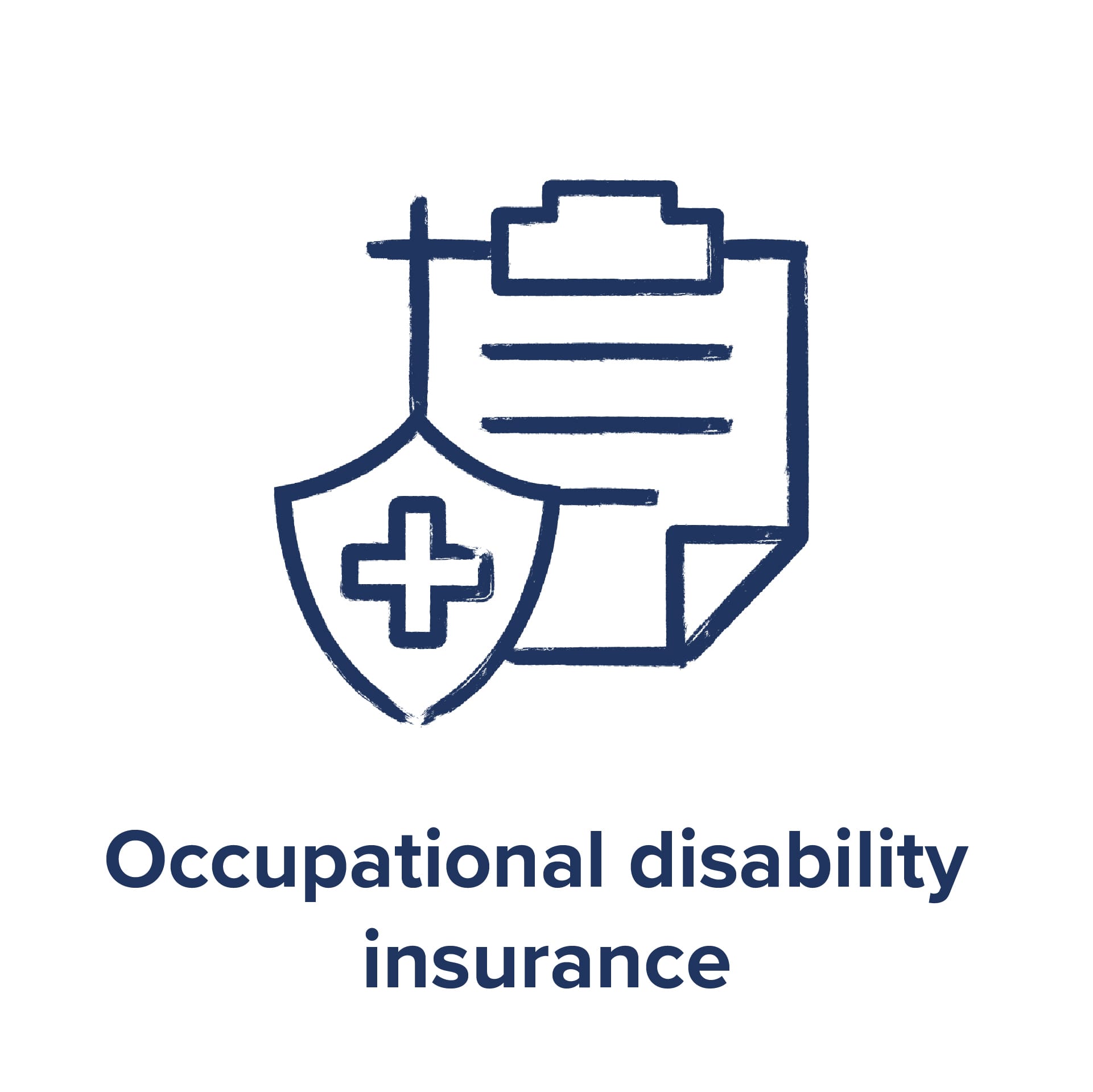 occupational disability insurance jdx en white