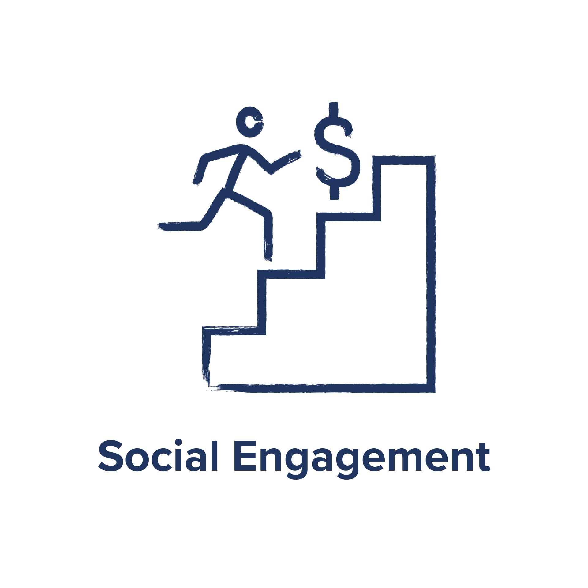 social engagement jdx en white