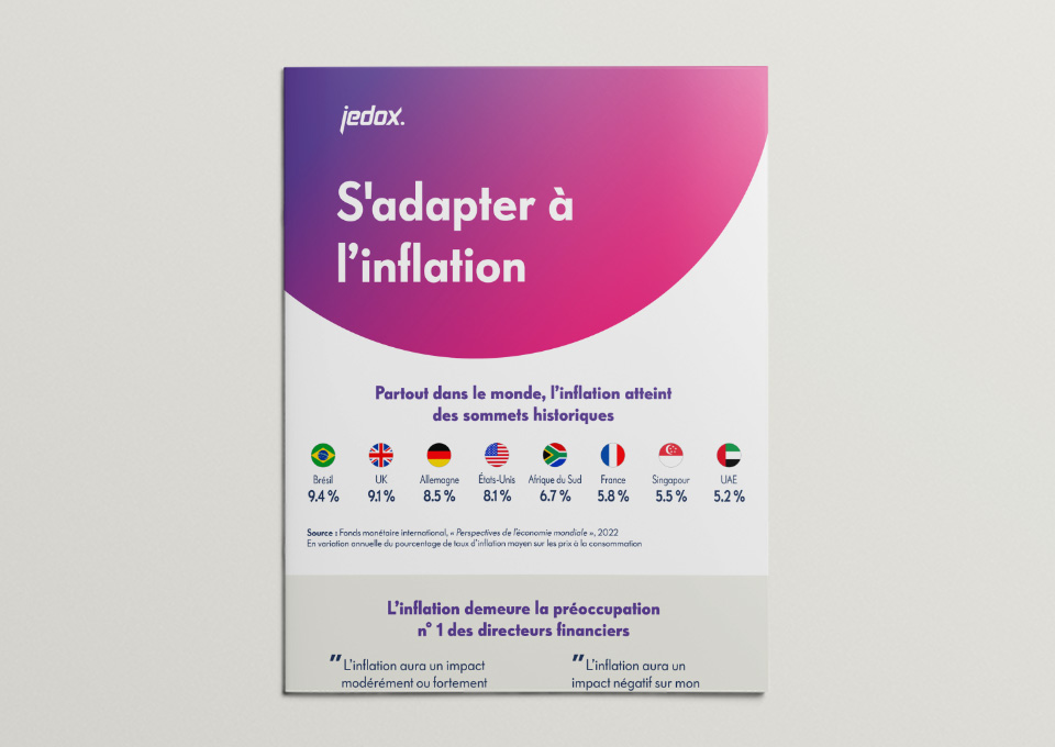 S'adapter à l'inflation – Jedox infographie