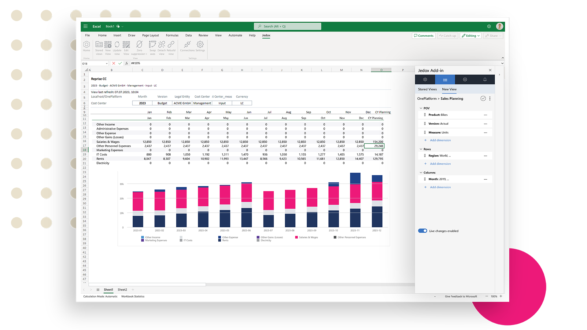 Excel Add in dashboard 20231017 dc