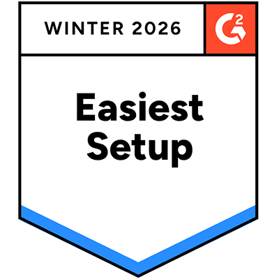 badge-g2-easiest-setup-2026 badge g2 easiest setup 2026