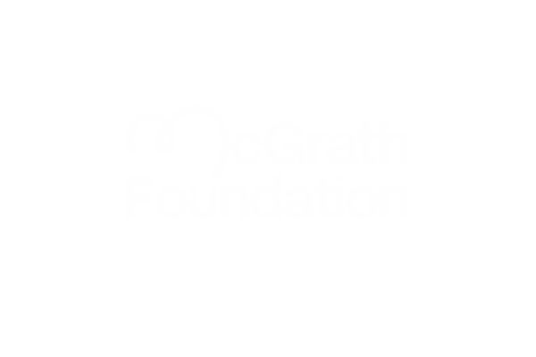 logo-mcgrath-foundation-white logo mcgrath foundation white