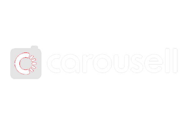 carousell logo white